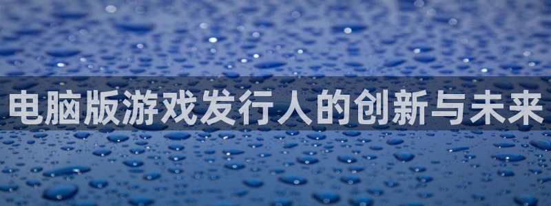 bg大游是什么：电脑版游戏发行人的创新与未来